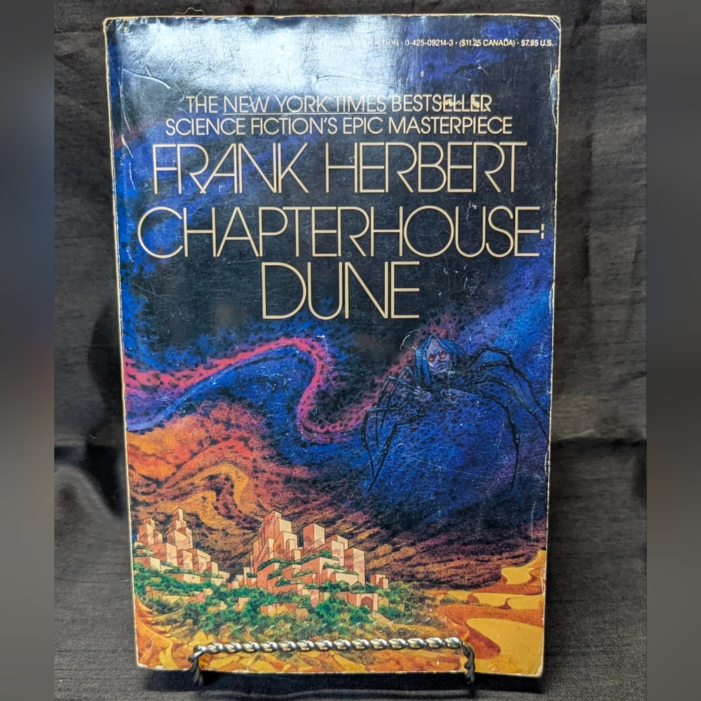 Vintage Chapterhouse: Dune-Frank Herbert-TRUE First/1st Large Paperback Edition